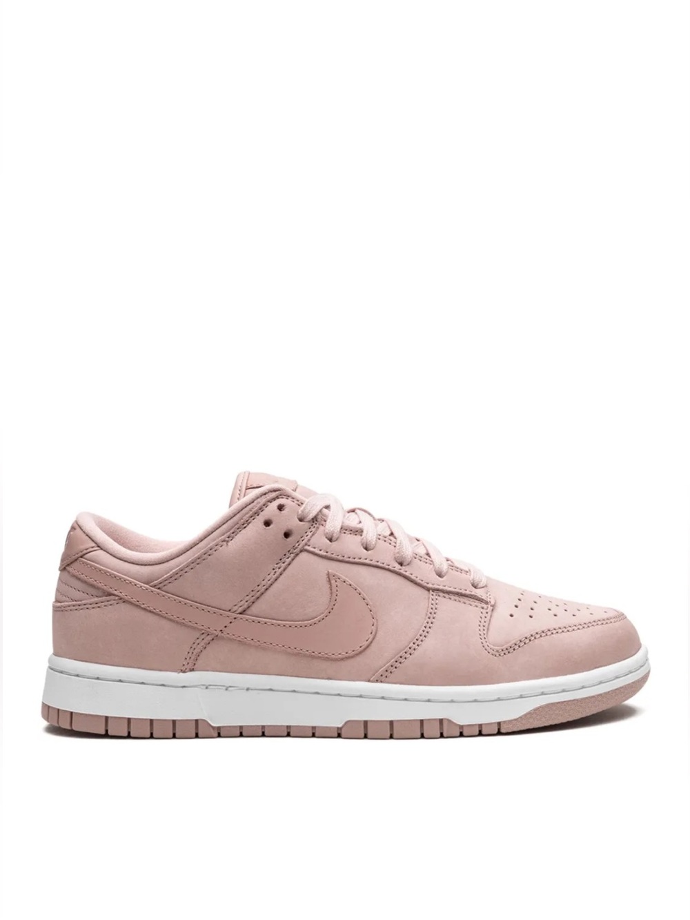 Nike Dunk Low Premium Sneakers - Pink Oxford/ W 9 - Picture 2 of 6